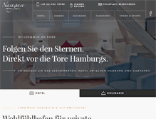 Tablet Screenshot of hotel-navigare.com
